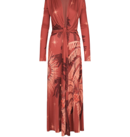 JOHANNA ORTIZ CORAL MARINO MAXI DRESS