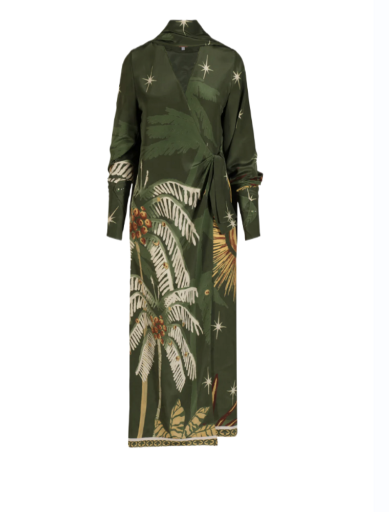 JOHANNA ORTIZ ETERNITY BEGINS WRAP DRESS