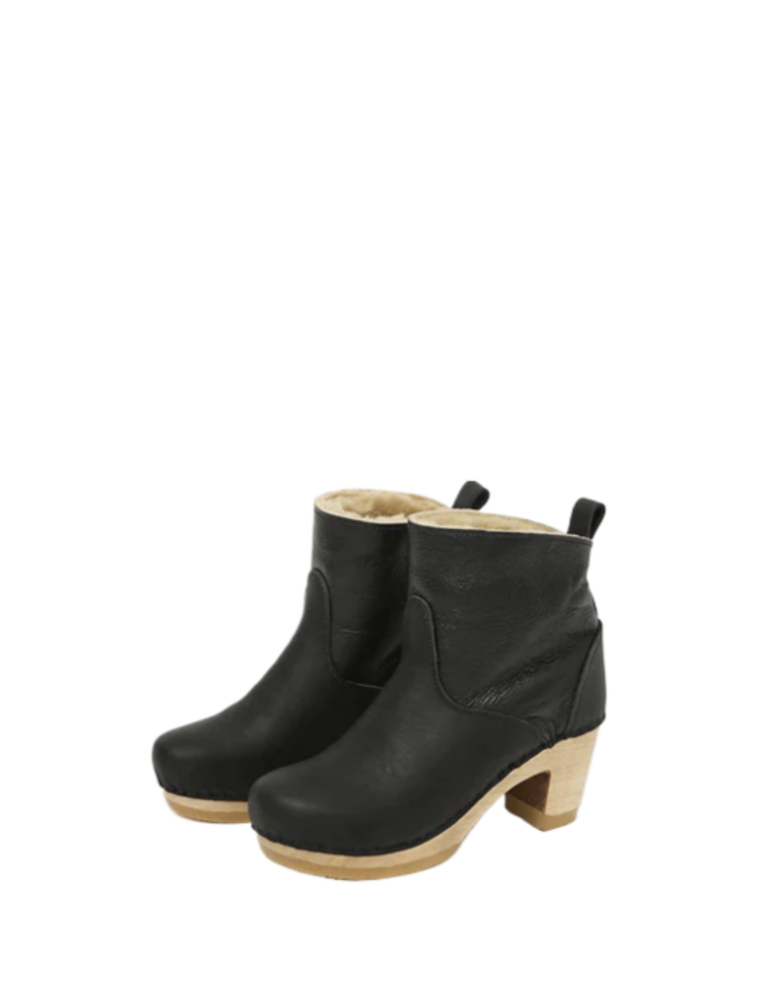 No.6 Pull On Shearling Clog Boot