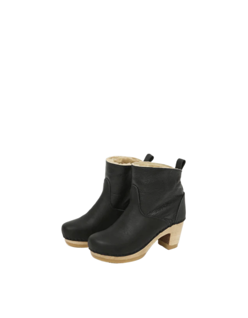 No.6 Pull On Shearling Clog Boot