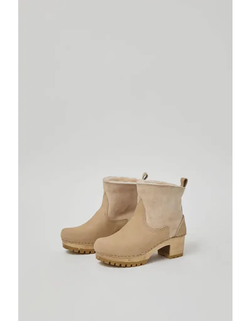 No.6 Pull On Shearling Boot Mid Tread