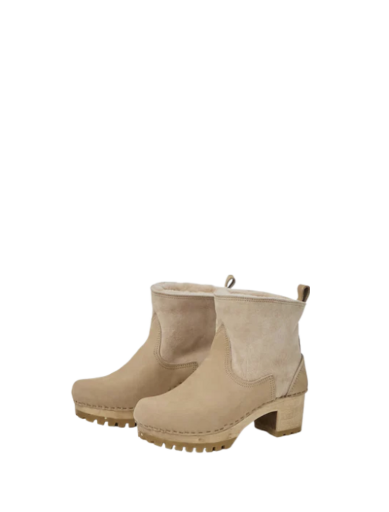 No.6 Pull On Shearling Boot Mid Tread