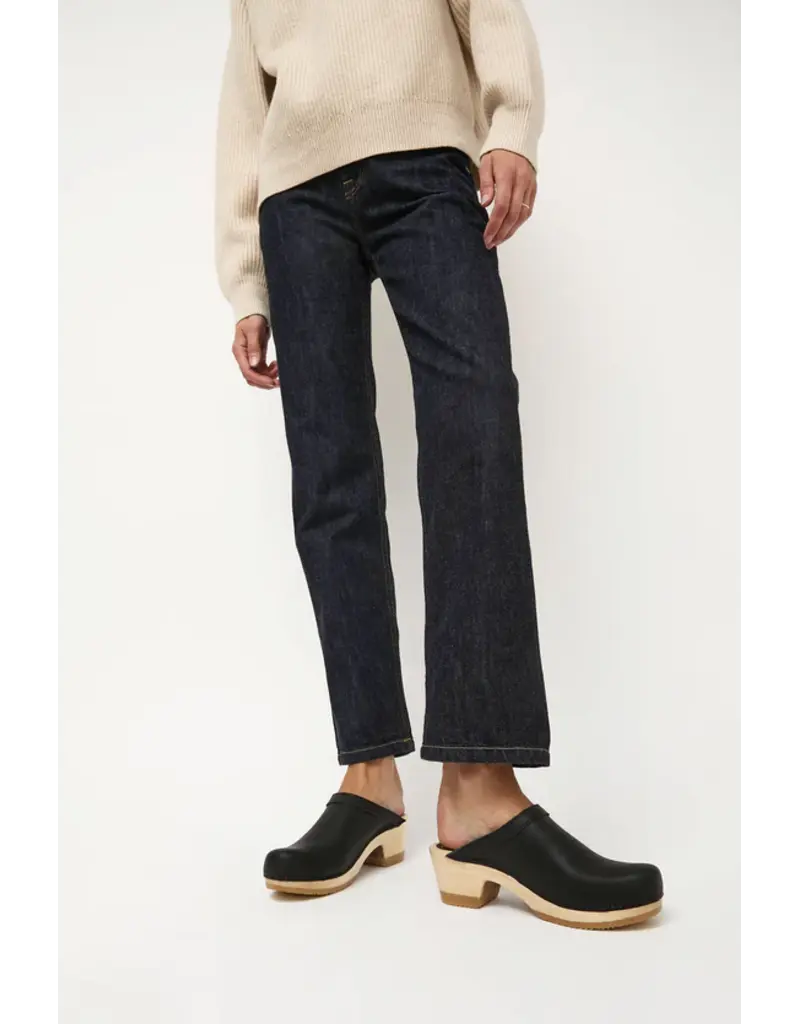 No.6 Old School Mid Heel Clog