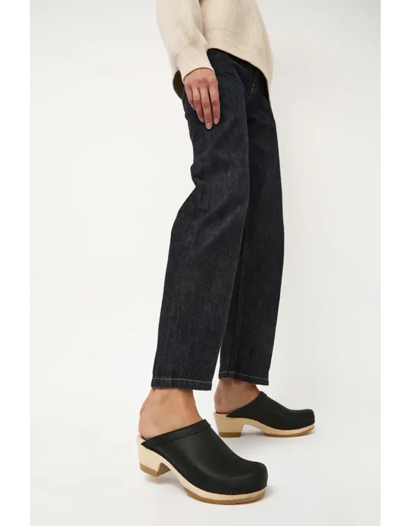 No.6 Old School Mid Heel Clog