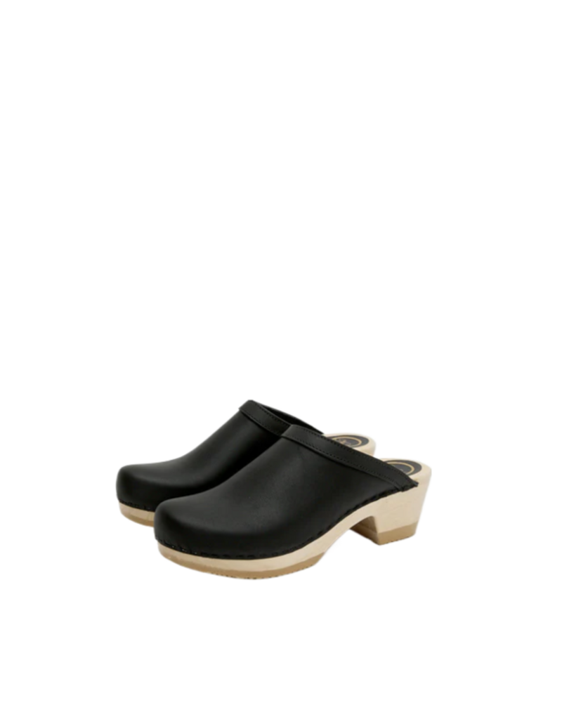 No.6 Old School Mid Heel Clog