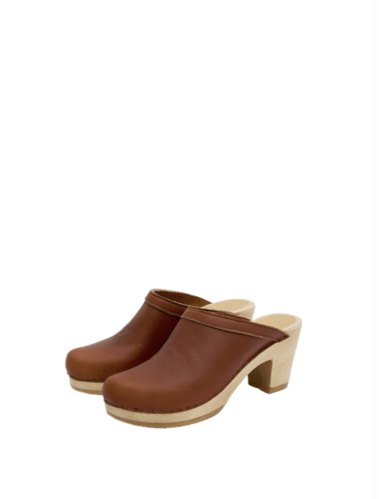 No.6 Old School Clog High Heel