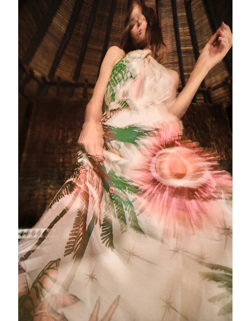 JOHANNA ORTIZ WESTERN ELEMENTS ANKLE DRESS