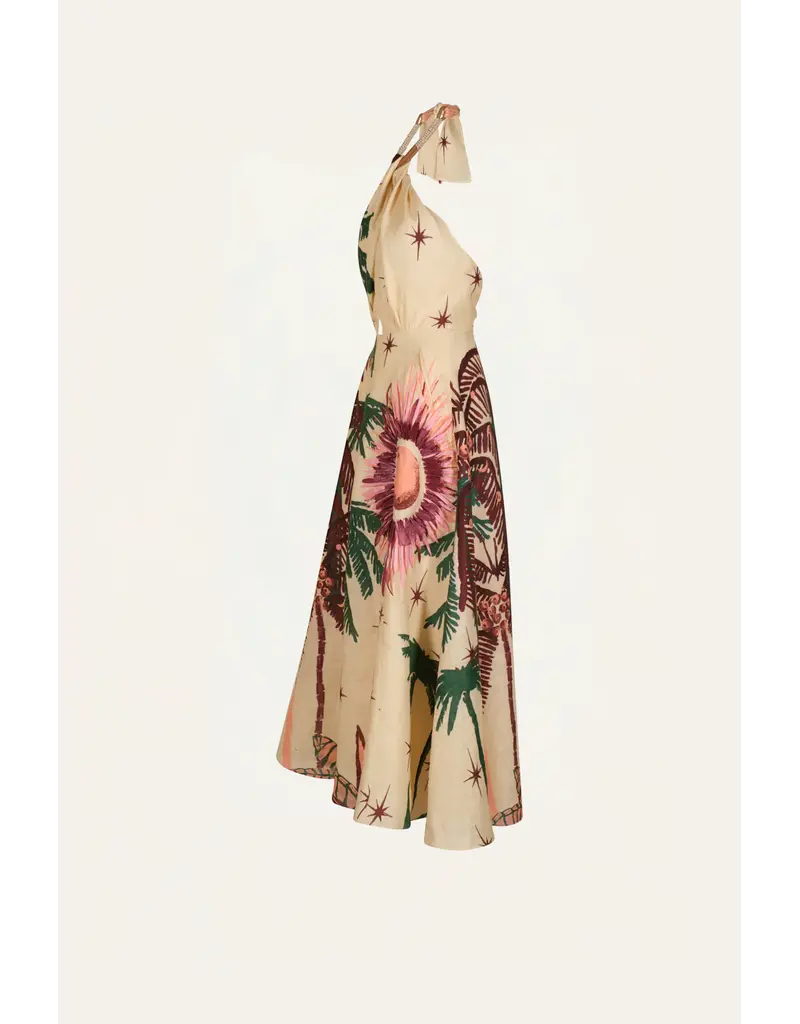 JOHANNA ORTIZ WESTERN ELEMENTS ANKLE DRESS