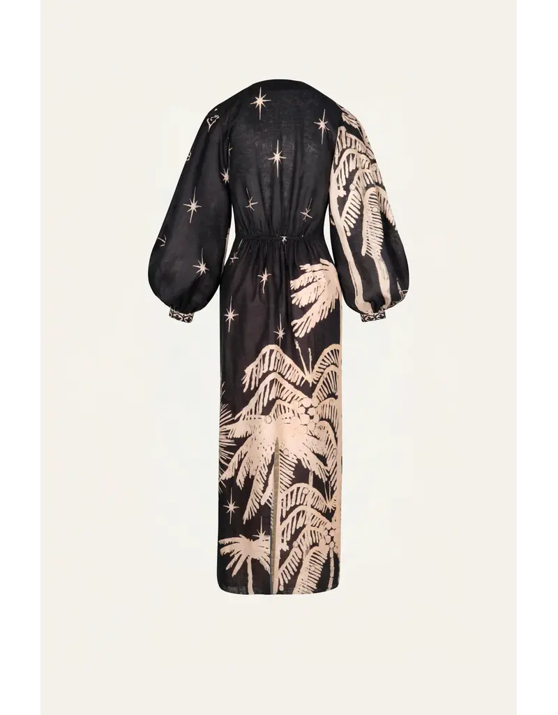 JOHANNA ORTIZ PRADERA GEOMÉTRICA ANKLE DRESS