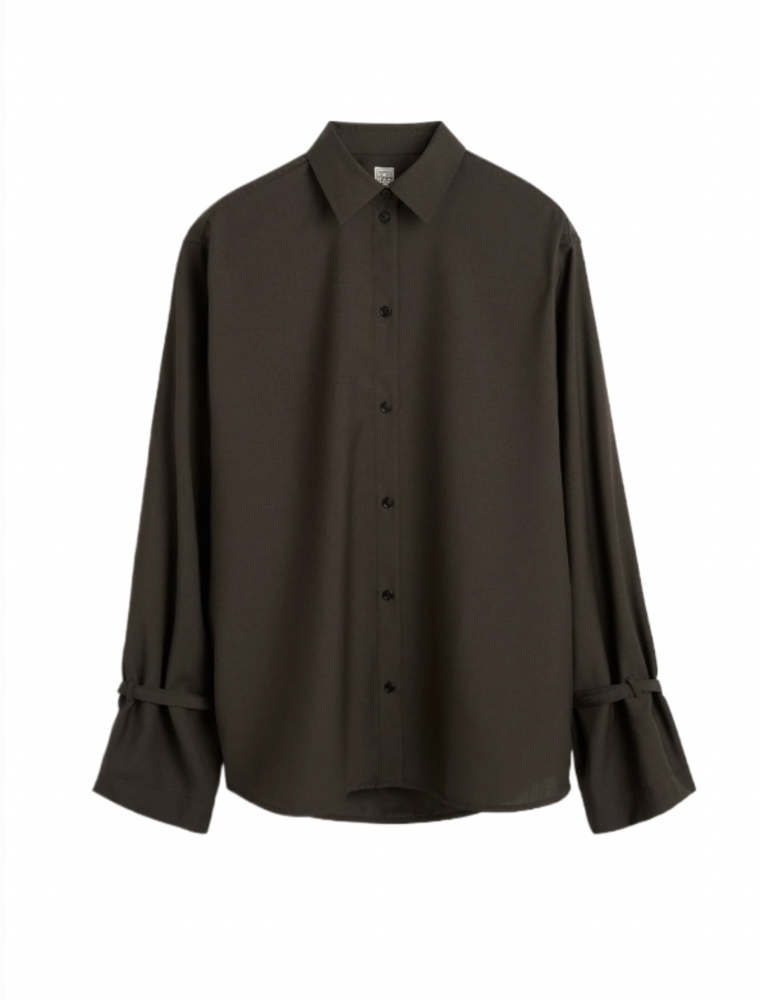 TOTEME Tie-Cuff Shirt