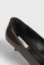 TOTEME PATENT LOAFER PUMPS