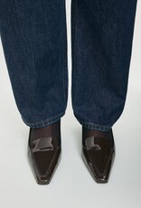 TOTEME PATENT LOAFER PUMPS