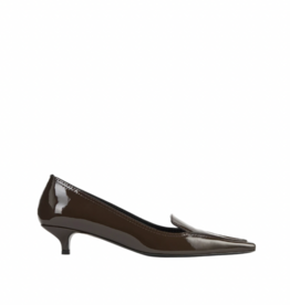 TOTEME PATENT LOAFER PUMPS