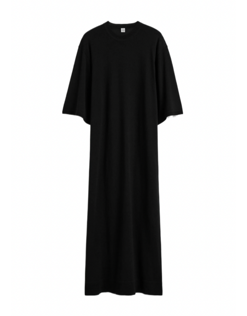 TOTEME MERINO KNIT TEE DRESS