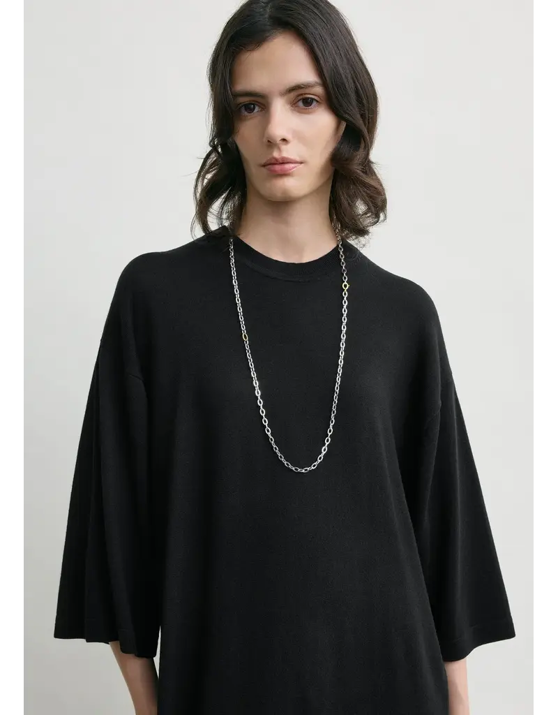 TOTEME MERINO KNIT TEE DRESS