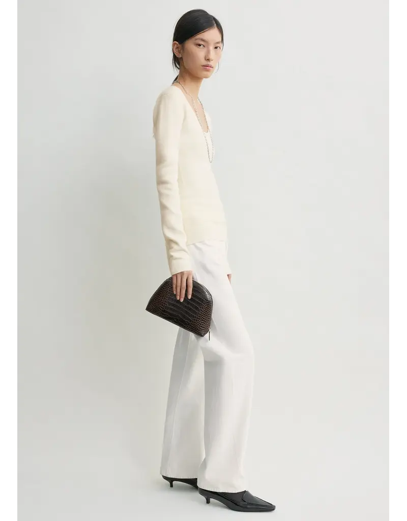 TOTEME U Neck Merino Sweater