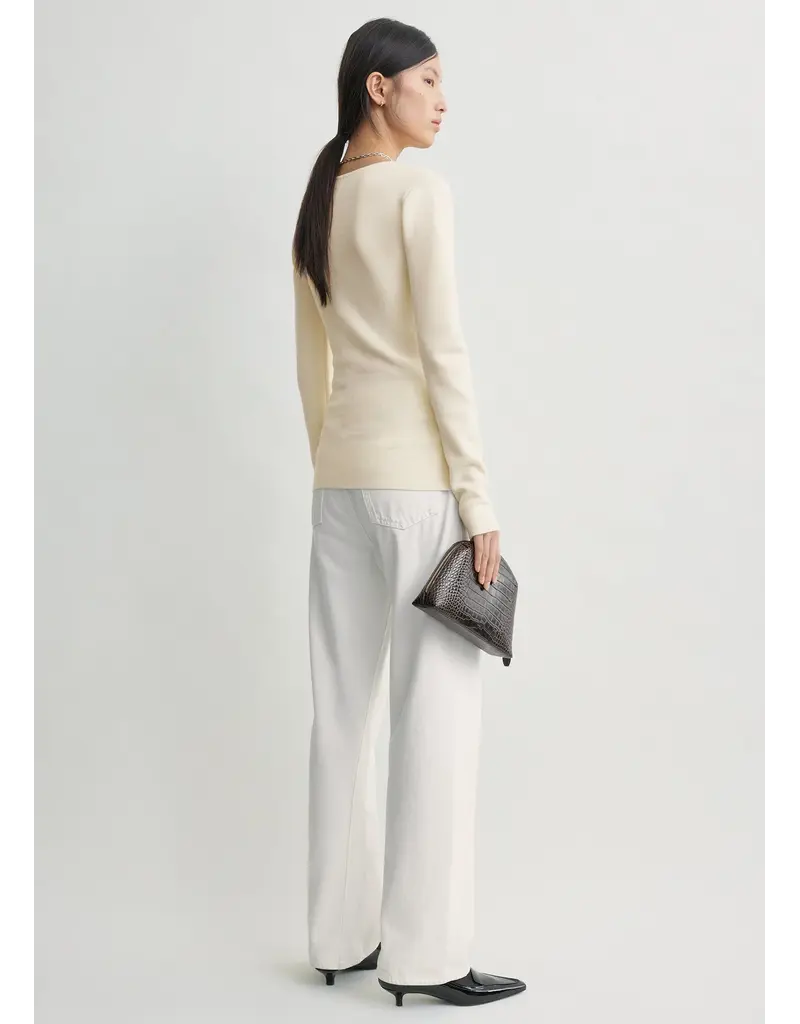 TOTEME U Neck Merino Sweater