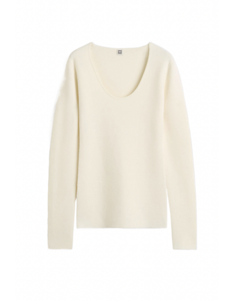 TOTEME U Neck Merino Sweater
