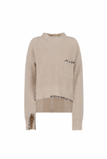 Marni Cropped Mock Neck Sweater