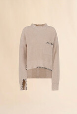 Marni Cropped Mock Neck Sweater