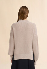 Marni Cropped Mock Neck Sweater
