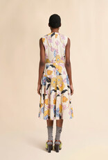 Marni SLVLS MELODIA PRINT POPLIN DRESS