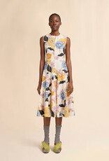 Marni SLVLS MELODIA PRINT POPLIN DRESS
