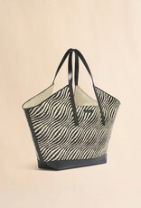 Marni ZEBRA RAFFIA TOTE