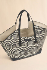 Marni ZEBRA RAFFIA TOTE