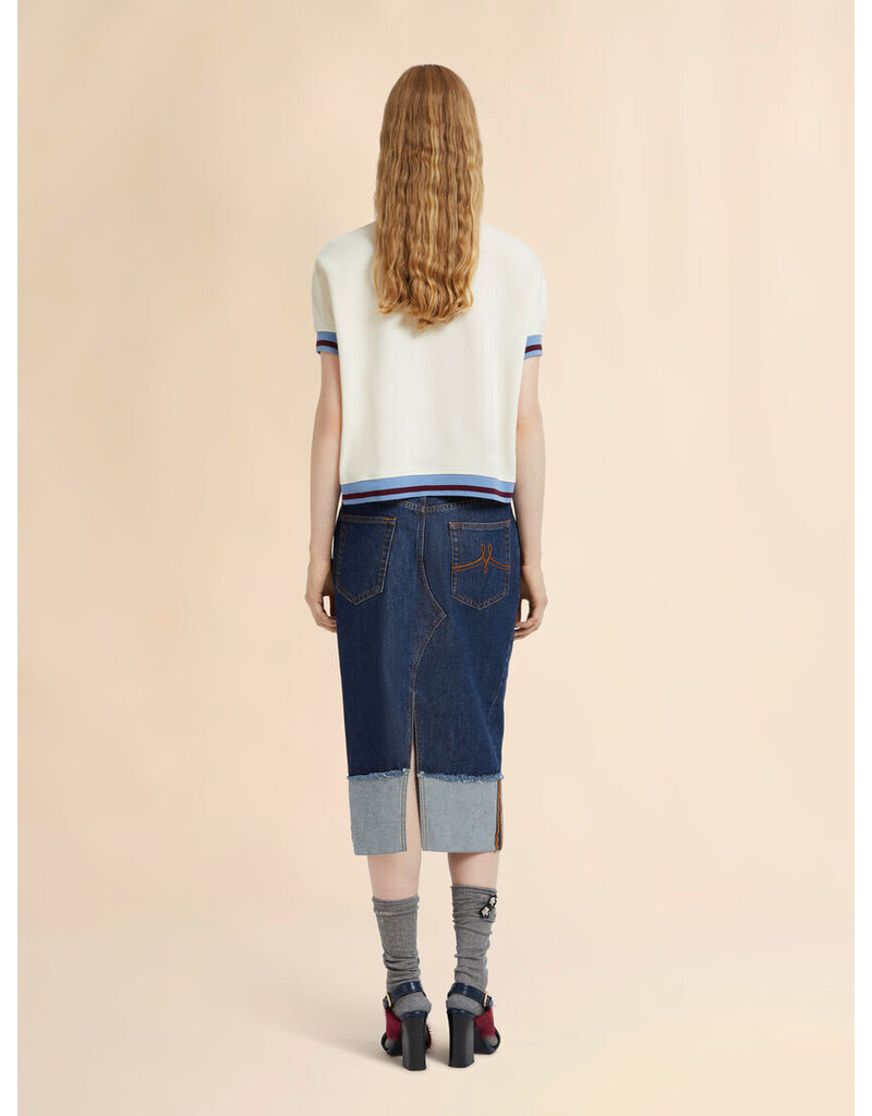 Marni SLICED DENIM SKIRT