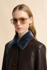 Marni LEATHER SWING JACKET