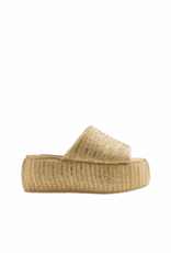 Simon Miller METALLIC RAFFIA CLOUDY PLATFORM