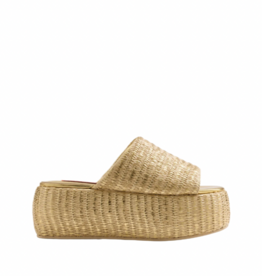 Simon Miller METALLIC RAFFIA CLOUDY PLATFORM