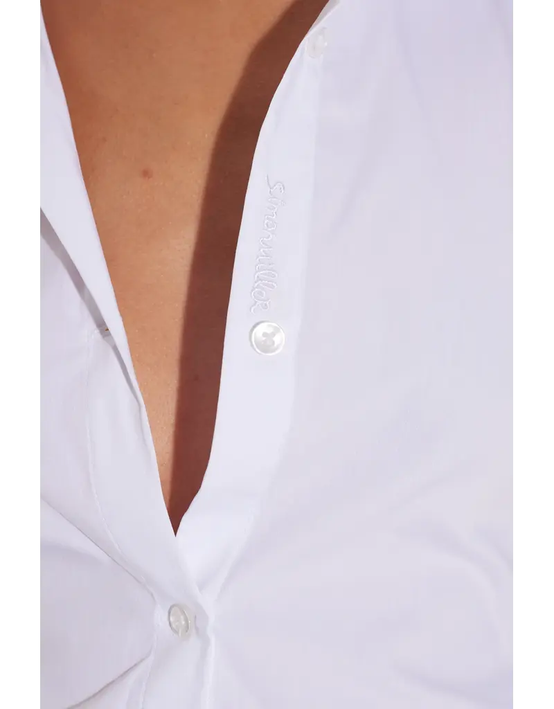 Simon Miller LOCH POPLIN BUTTON UP