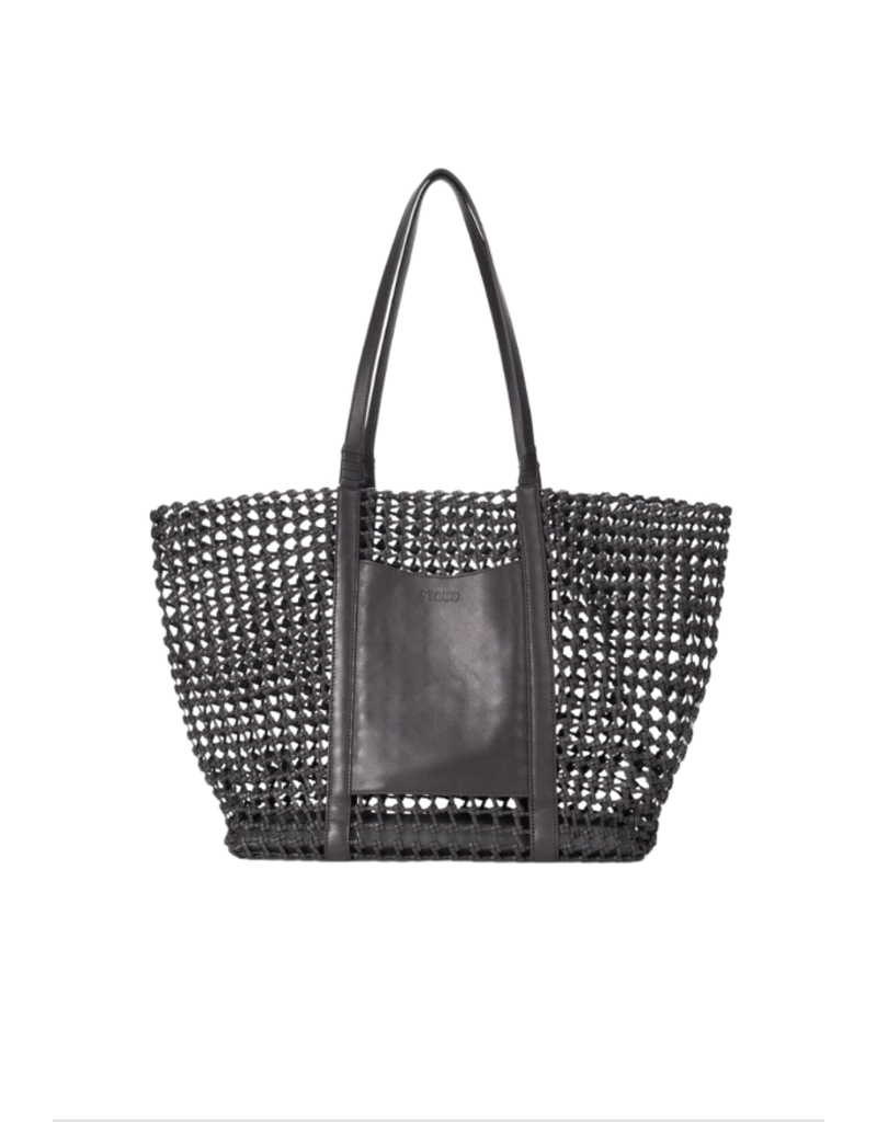 Staud GETAWAY HAND-KNOTTED TOTE BAG