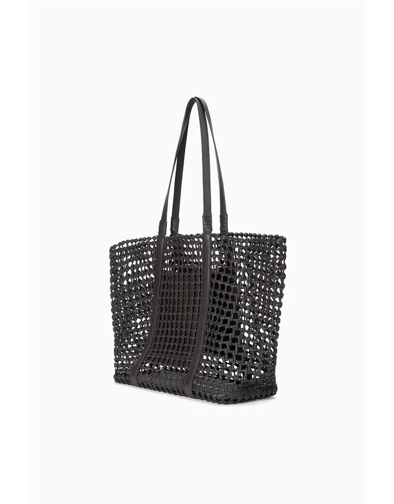 Staud GETAWAY HAND-KNOTTED TOTE BAG