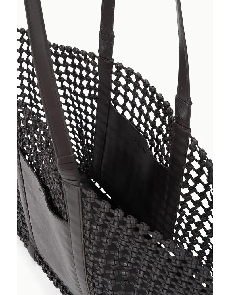 Staud GETAWAY HAND-KNOTTED TOTE BAG