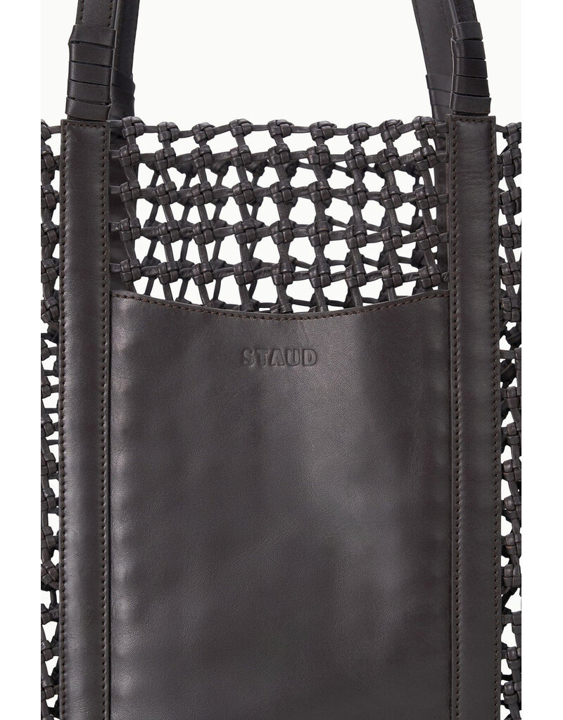 Staud GETAWAY HAND-KNOTTED TOTE BAG