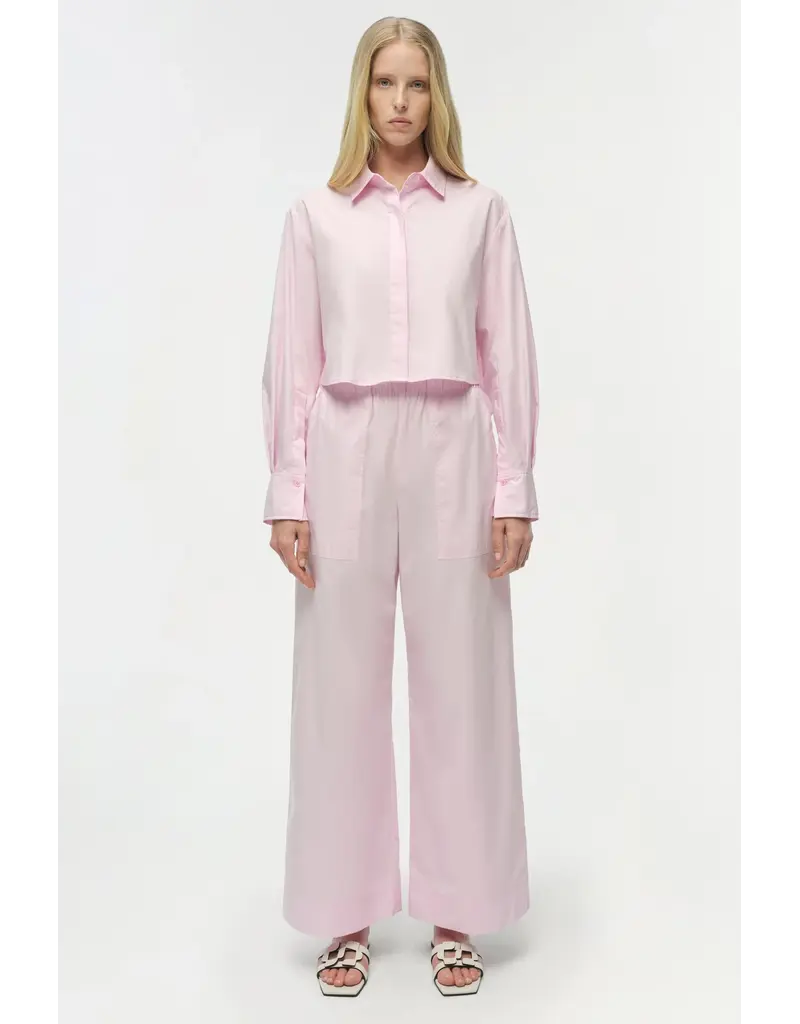 Simkhai RENATA CROPPED BUTTON DOWN