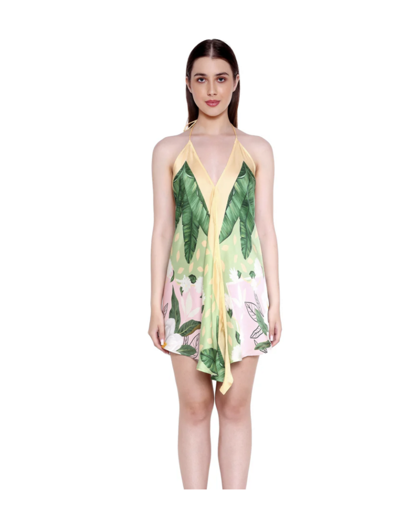 VERANDAH HANDKERCHIEF MINI DRESS