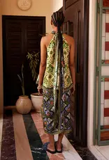 Alemais CECE SPLICED SILK TOP