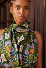 Alemais CECE SPLICED SILK TOP