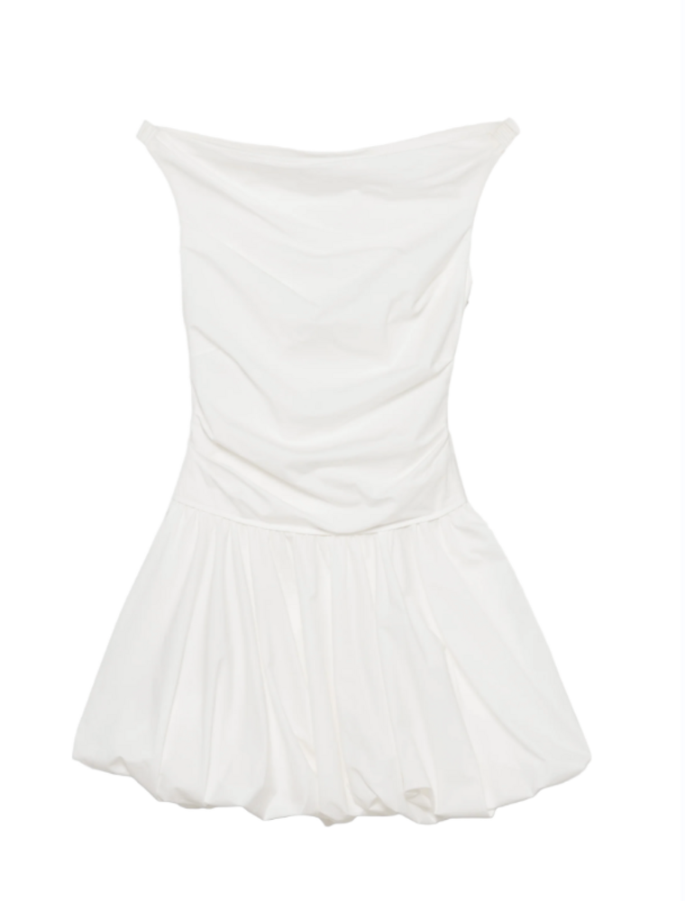 Simkhai SALINA COTTON BUBBLE DRESS