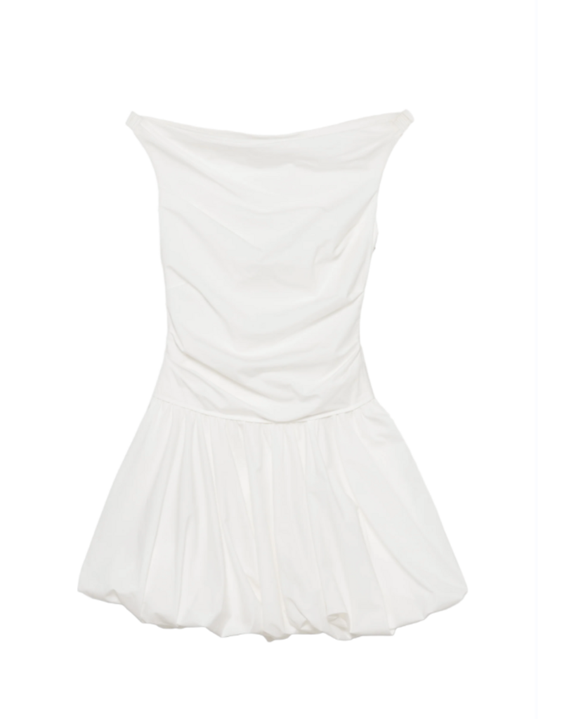 Simkhai SALINA COTTON BUBBLE DRESS