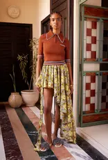 Alemais NOURA KNIT POLO RUST