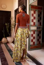 Alemais NOURA KNIT POLO RUST