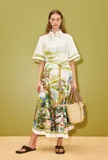 Alemais JUNGLE BOOGIE SHIRTDRESS