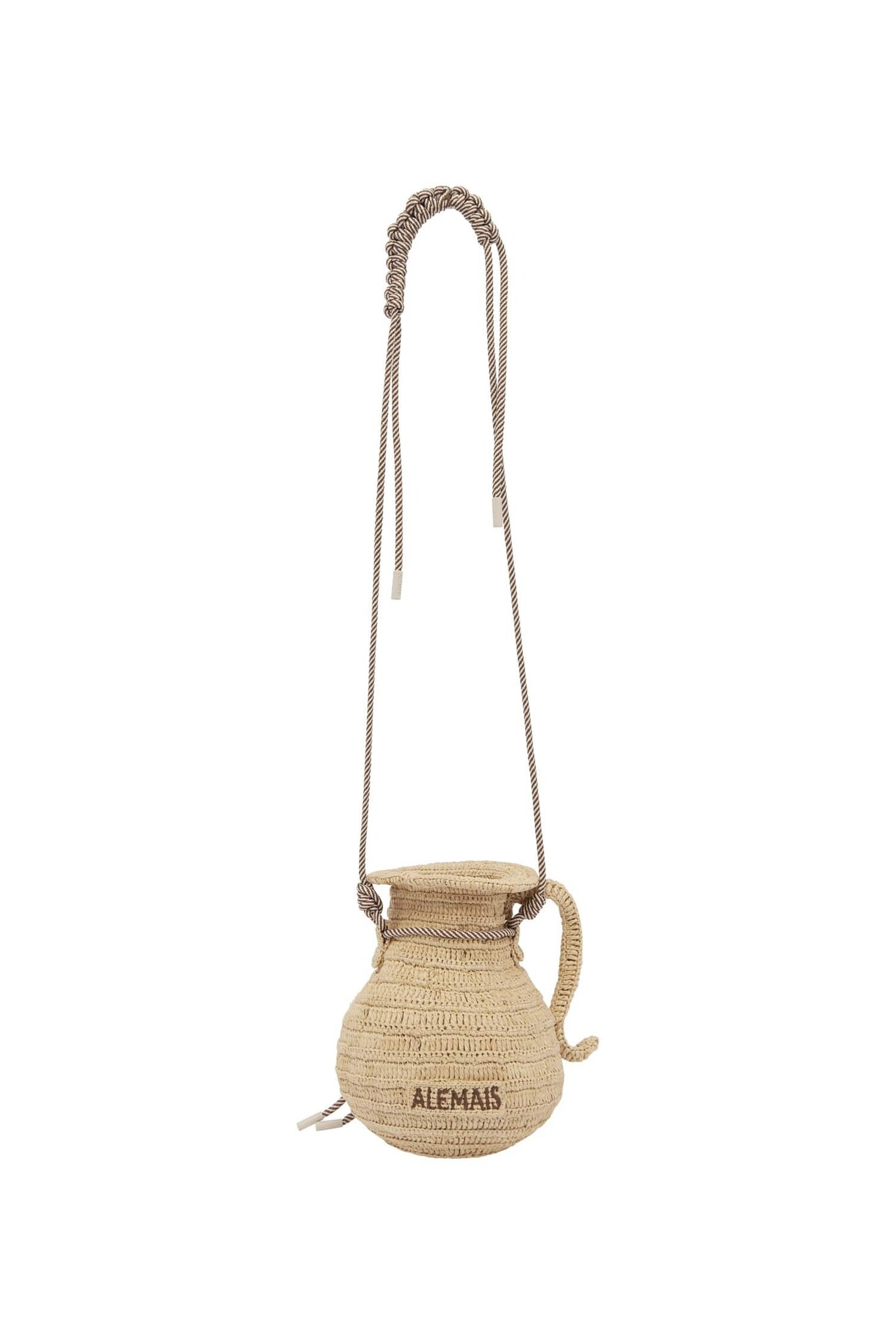 MICHELLE RAFFIA JUG CROSSBODY - Roan