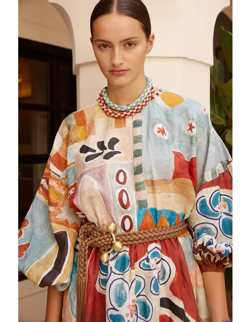 Alemais MICHELLE MIDI DRESS