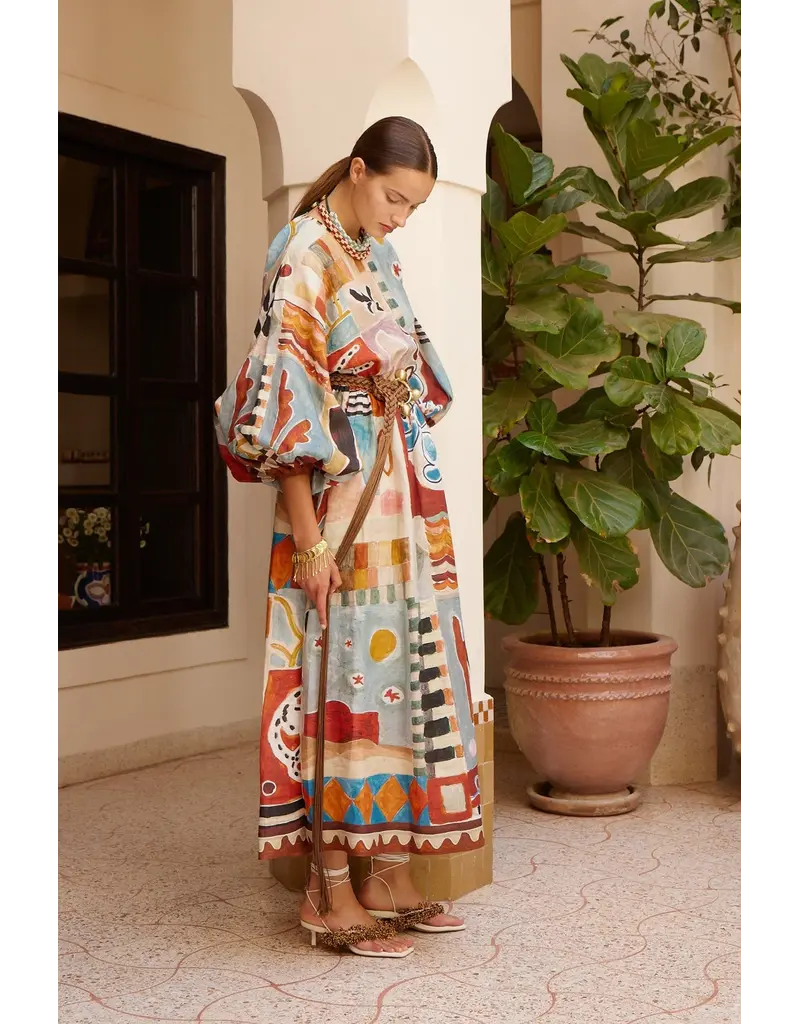 Alemais MICHELLE MIDI DRESS